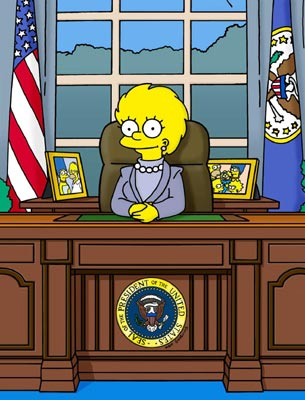 President Lisa Simpson