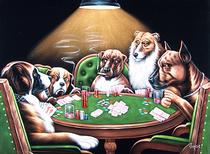 Dogs Playing Texas Hold ’em